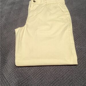 Brooks Brothers “346” yellow pants, W35/L32, 100% cotton